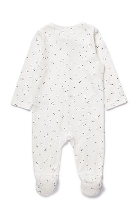 Star All Over Print Zip All In One