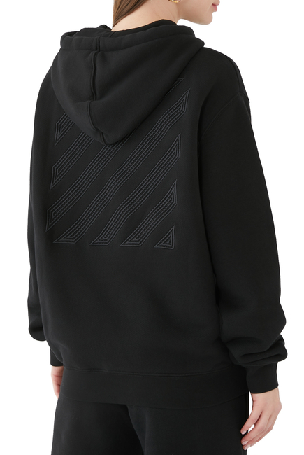 Diag Hooded Sweatshirt