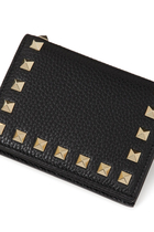  Rockstud Leather Wallet