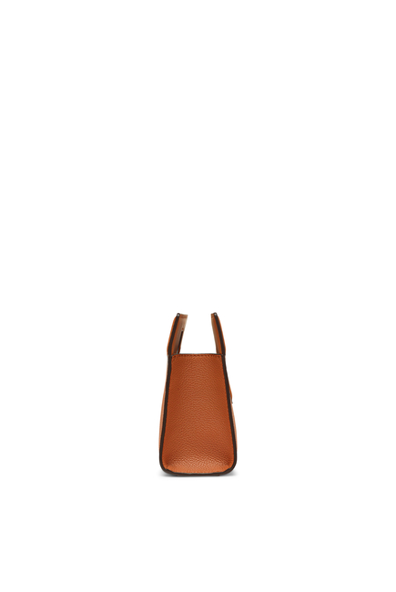 Diamond Small Leather Tote Bag