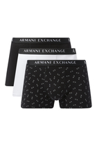 Logo Stretch Cotton Boxers, Set of 3