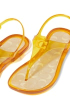Natalee Jelly Thong Sandals