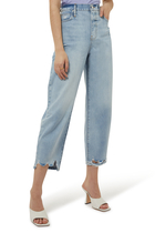 Ultra High Rise Barrel Jeans