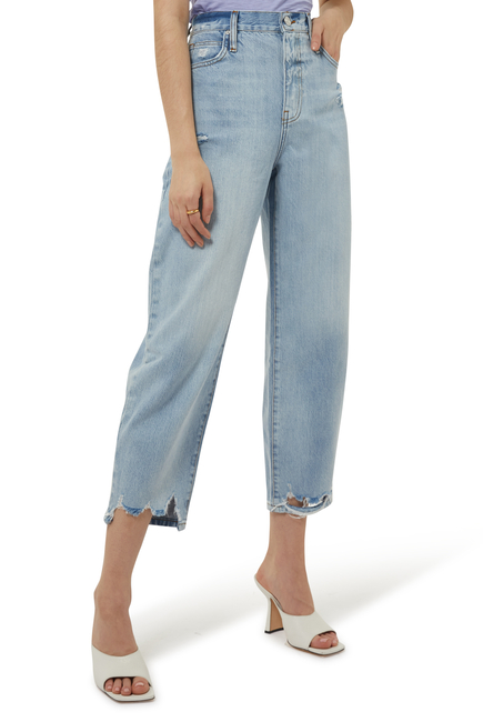 Ultra High Rise Barrel Jeans