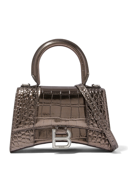 Hourglass XS Metallic Handbag