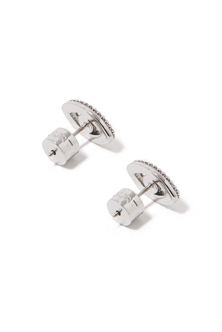 Pave Eye Studs