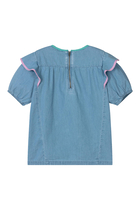 Kids Ruffle Cotton Blouse