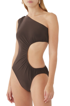 Mio One-Shoulder Swimsuit