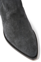 Denvee 40 Tall Suede Leather Boots