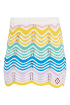 Wave Crochet Skirt