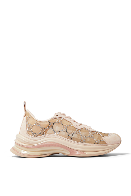 Buy Gucci Run GG Crystal Sneakers for Womens