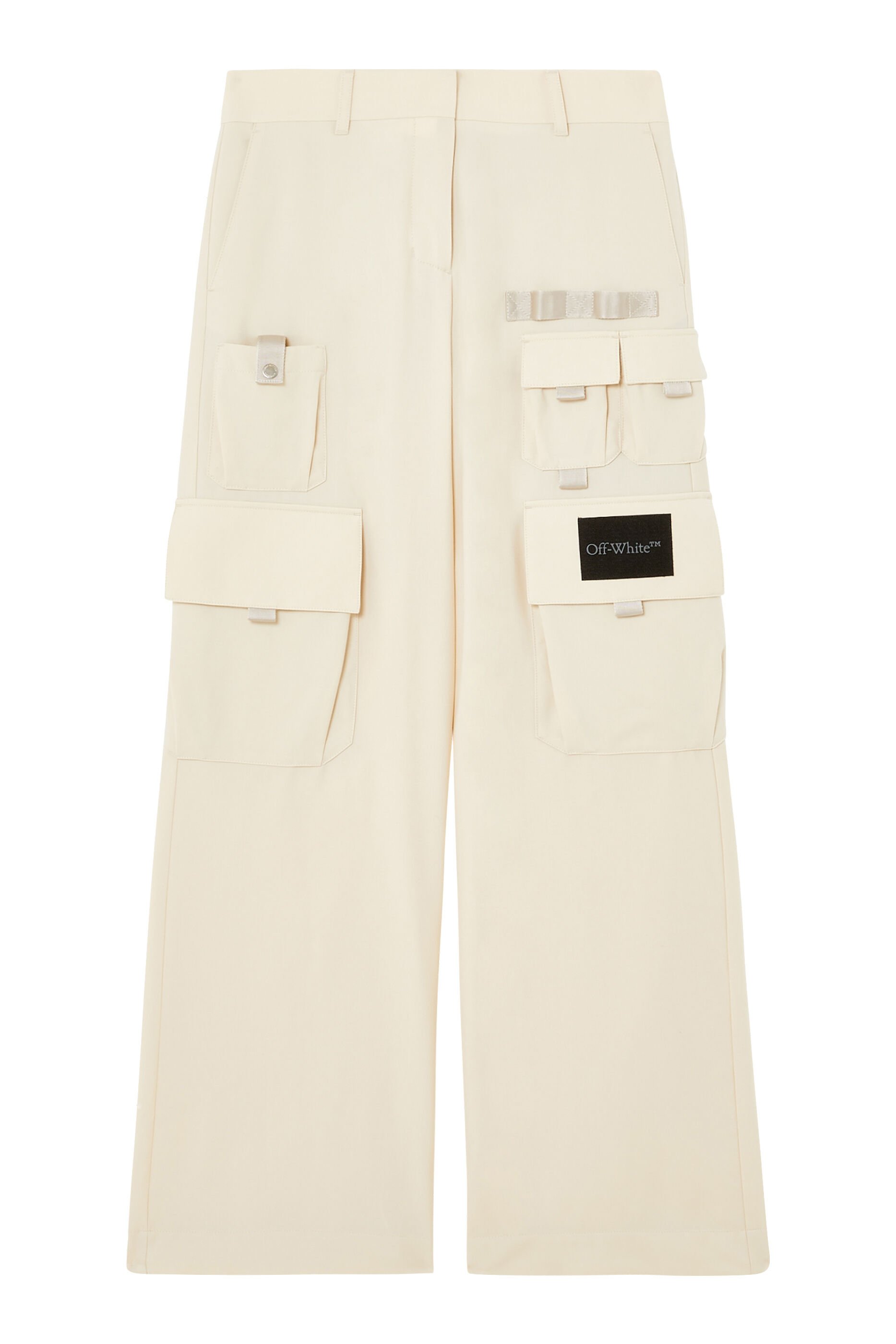 Off-White Beige Toybox Trousers