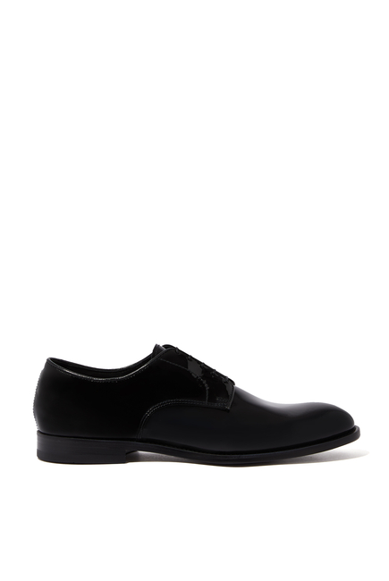 Doucals York Patent Leather Derby Shoes
