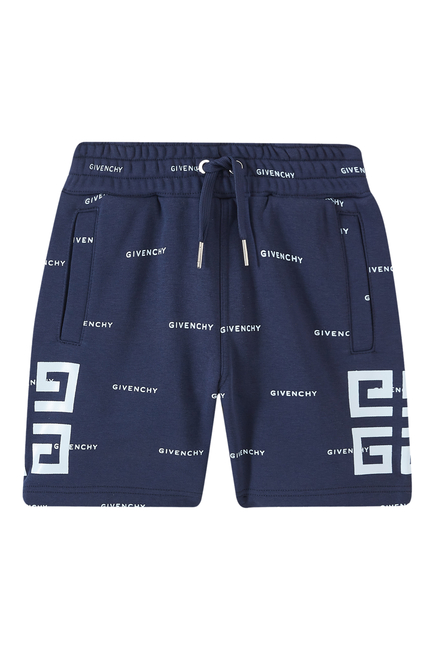 Kids Logo-Print Bermunda Shorts