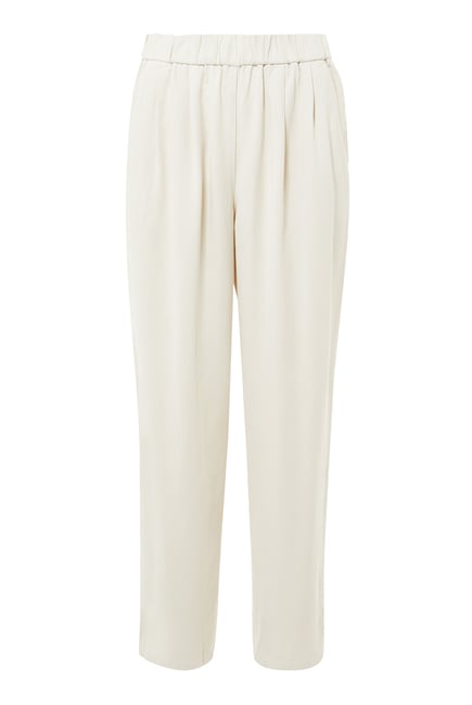 Buy Eileen Fisher Pleated Tapered Ankle Pants for Womens | Bloomingdale ...