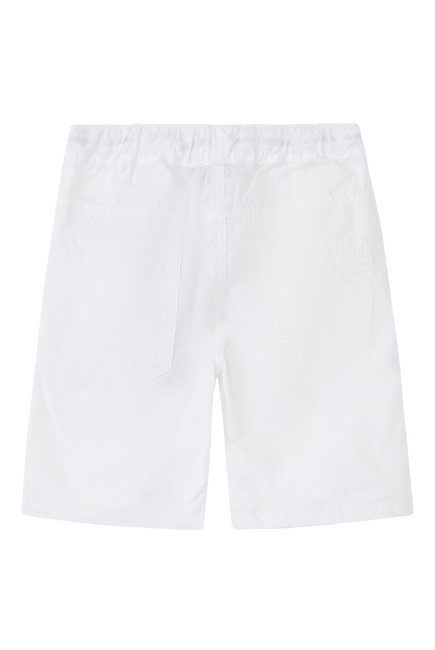 Kids Cotton Logo Shorts