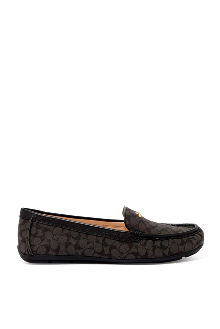 Marley Signature Jacquard Driver Loafers