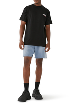 Unisex Faded Sweat Shorts