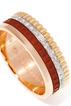 Quatre Red Edition Ring, Yellow Gold