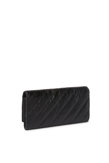 Quilted Crush Chain Wallet