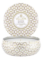 Suede Blanc 3-Wick Tin Candle