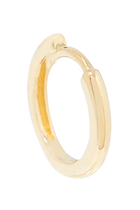 Aeri Huggie Hoop Single Earring, 14k Yellow Gold