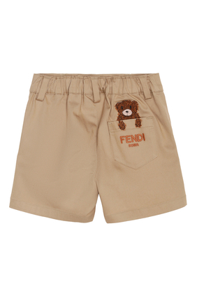 Teddy Bear Bermuda Shorts