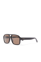 Aviator Acetate Sunglasses