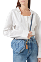 Heart Crossbody Quilted Bag
