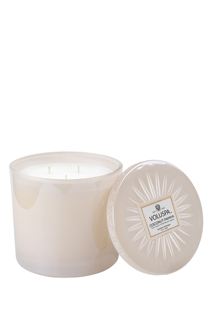 Coconut Papaya Grande Candle