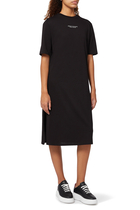 Logo T-shirt Dress in Jersey