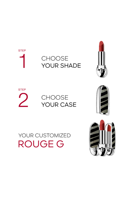 Glittery Tiger Rouge G Lipstick Case