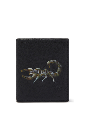 Warfield Scorpion Leather Wallet