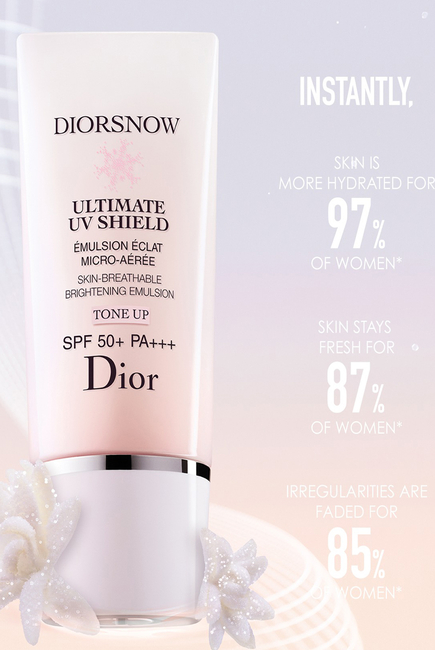 Diorsnow Ultimate UV Shield - Skin-Breathable Brightening Emulsion SPF 50+ PA+++