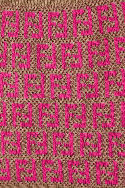 Kids Knitted FF Logo Skirt