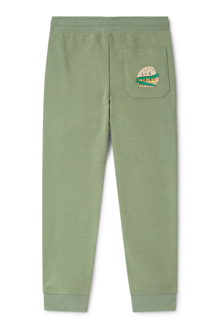 Kids Organic Cotton Drawstring Joggers