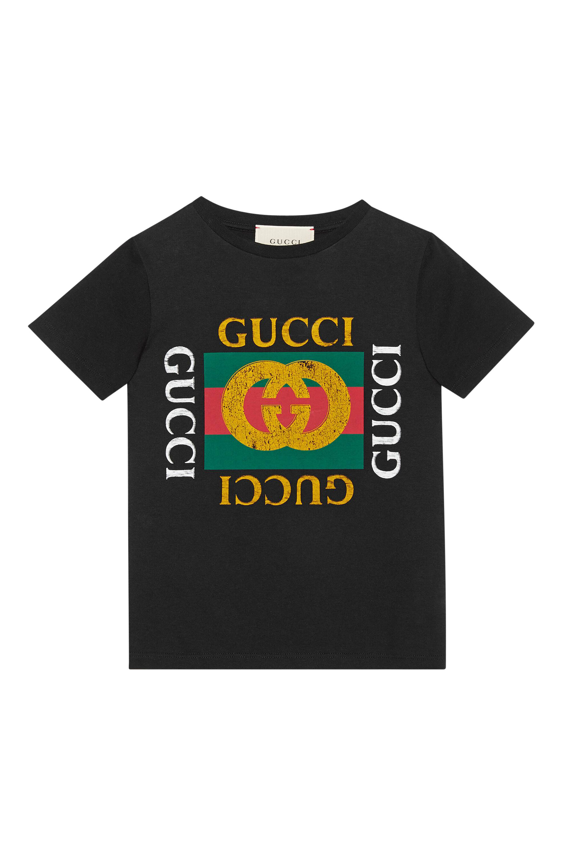 Gucci Vintage Gucci Logo Print T-Shirt 