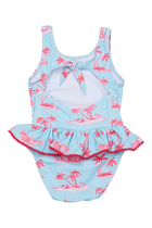 Kids Lighthouse Island Sustainable Skirt Swimsuit