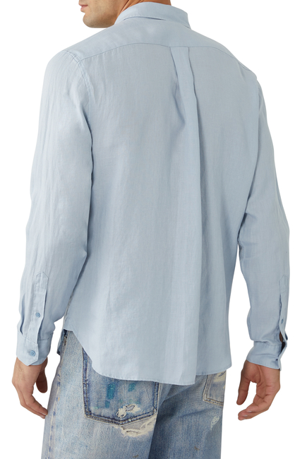 Long Sleeved Linen Shirt