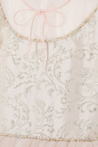 Crepe Embroidered Dress