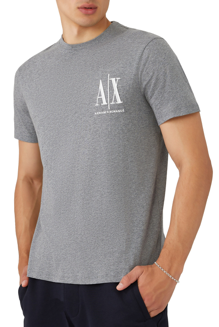Buy Armani Exchange Icon Logo T-Shirt for Mens | Bloomingdale's UAE