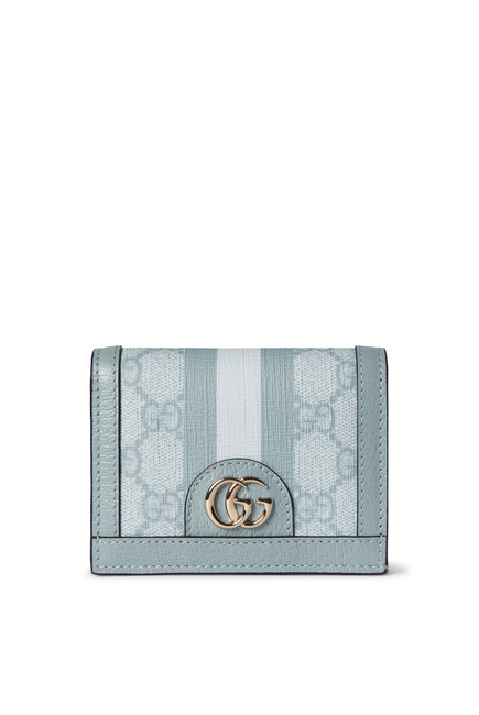 Ophidia GG Card Case Wallet