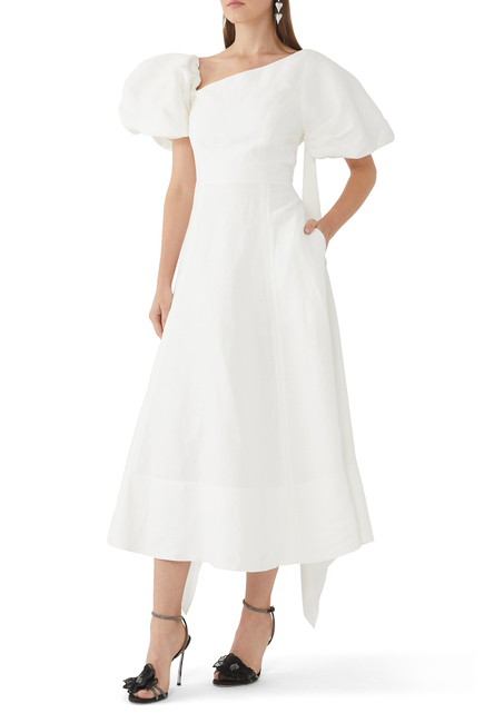 Buy Aje Arista Tulip Sleeve Dress for Womens | Bloomingdale's UAE