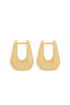 Lucy Williams Mini Graduated Hoops, 18k Gold Plated Vermeil on Sterling Silver