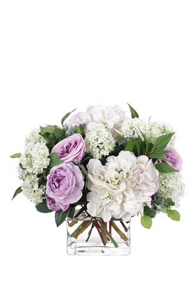Lavendar, Rose Hydrangea Bouquet
