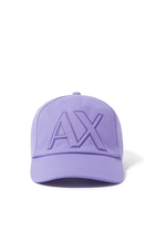 Rubberized Logo Baseball Cap