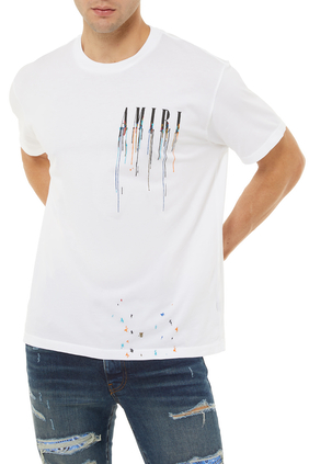 Paint Drip Core Logo T-Shirt
