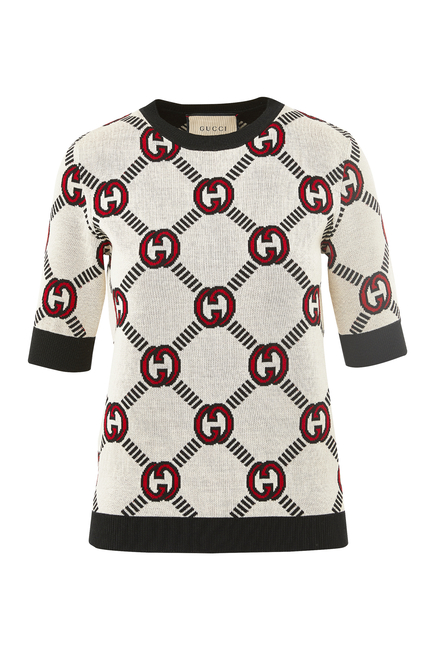 Reversible Interlocking G Wool Jumper