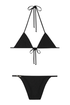 Two-Piece Sparkling Jersey Bikini Set