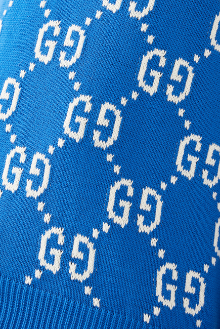 GG Cotton Intarsia Sweater